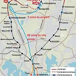 2-room 7 Min By Train From Airport *