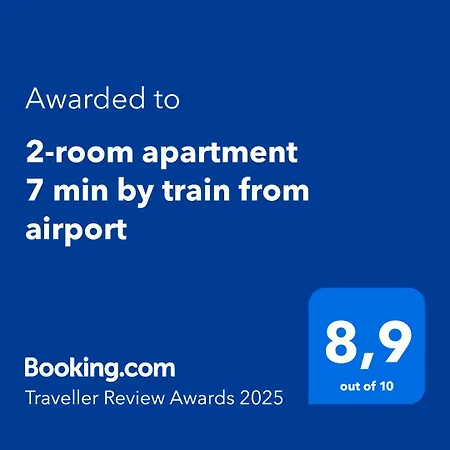 2-room 7 Min By Train From Airport 公寓